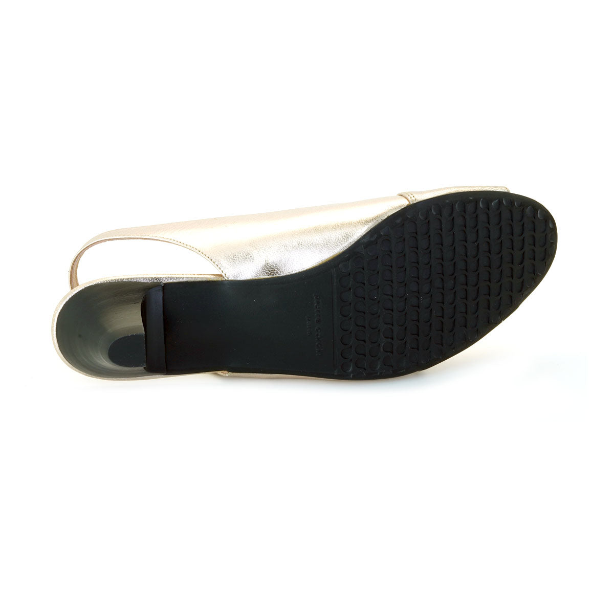 Pierre Cardin รองเท้าผู้หญิง รองเท้าส้นสูง รองเท้าส้นสูงแบบเปิดส้น นุ่มสบาย ผลิตจากหนังแท้ ไซส์ 20WS236