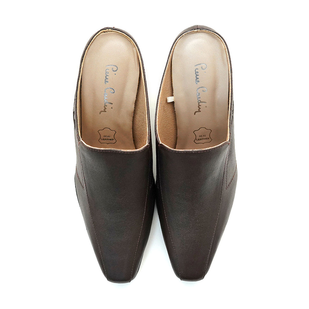 Pierre Cardin มิวส์ส้นสูงสีแดง รุ่น 23SC302