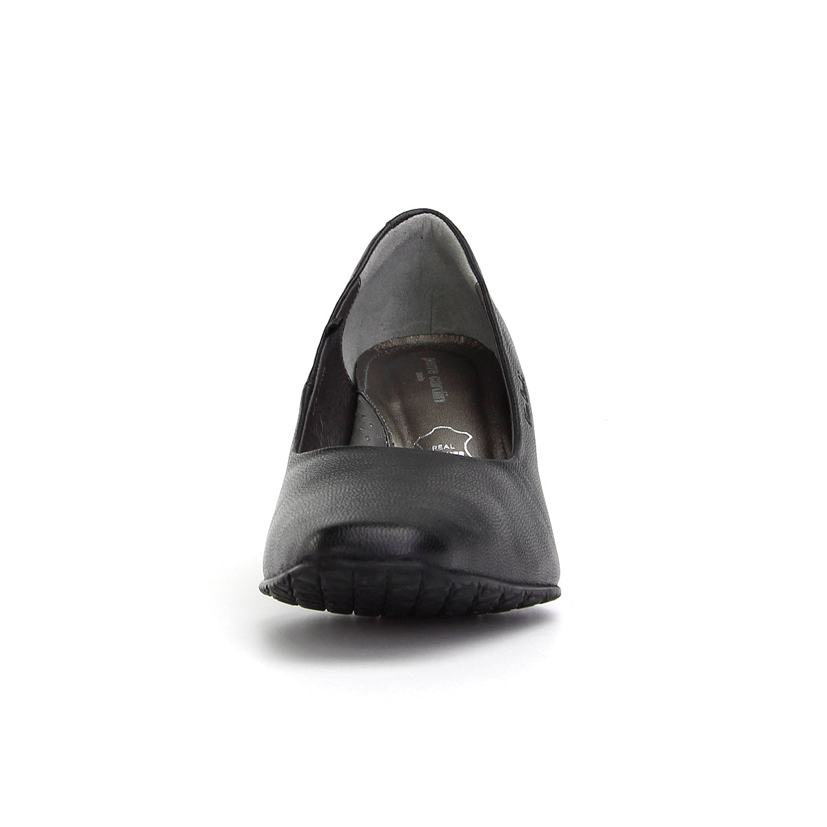 Pierre Cardin รองเท้าผู้หญิง รองเท้าส้นสูง รองเท้าส้นสูงทรง Pump นุ่มสบาย ผลิตจากหนังแท้ สีบรอนซ์ทอง ไซส์ 23WD314