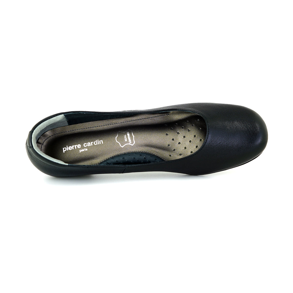 Pierre Cardin รองเท้าผู้หญิง คัทชู นุ่มสบาย ผลิตจากหนังแท้ รุ่น 25SD381