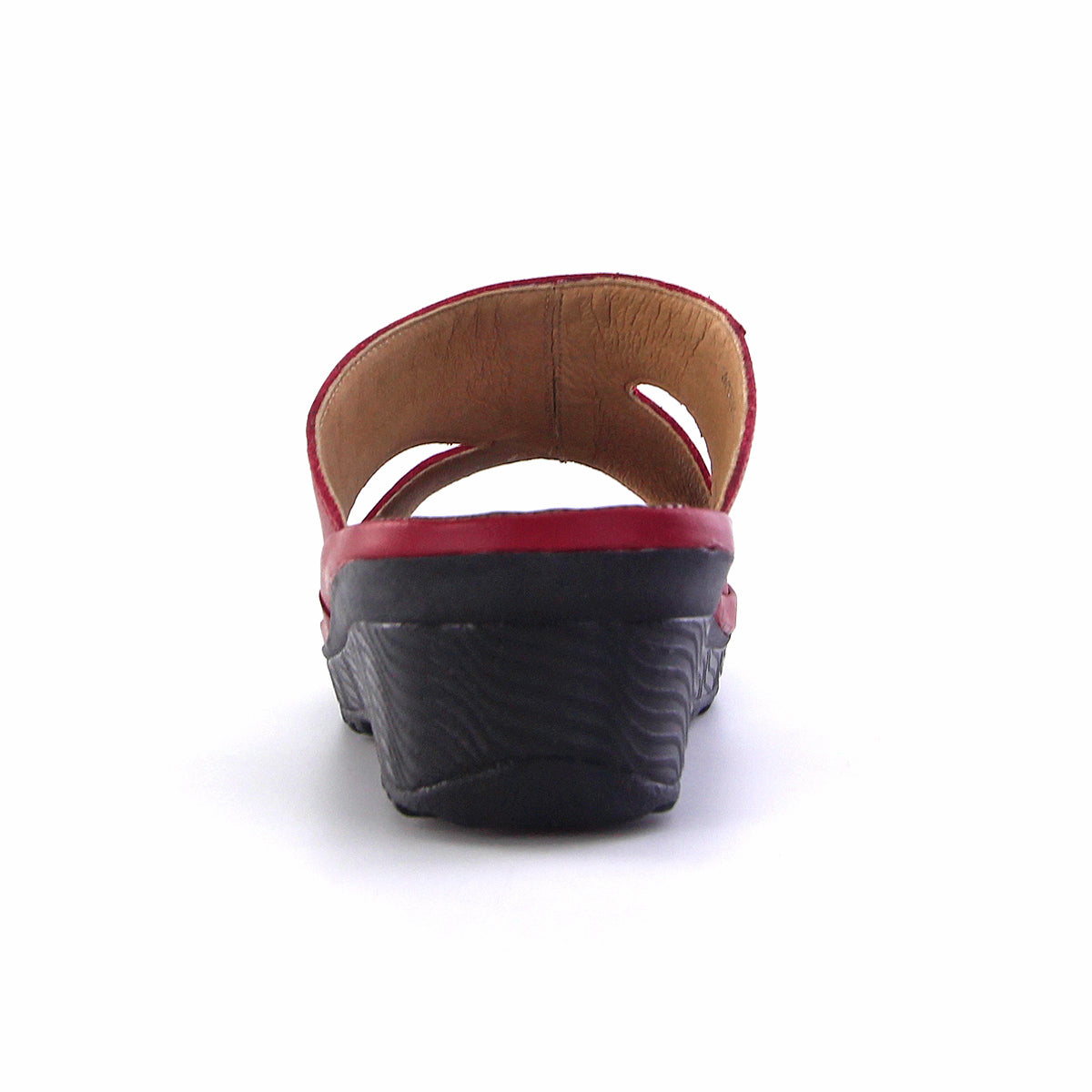 Pierre Cardin รองเท้าแตะผู้หญิง หนังแท้ นุ่มสบาย ทรงสวม/มีหู สีขาว รุ่น 26SS409