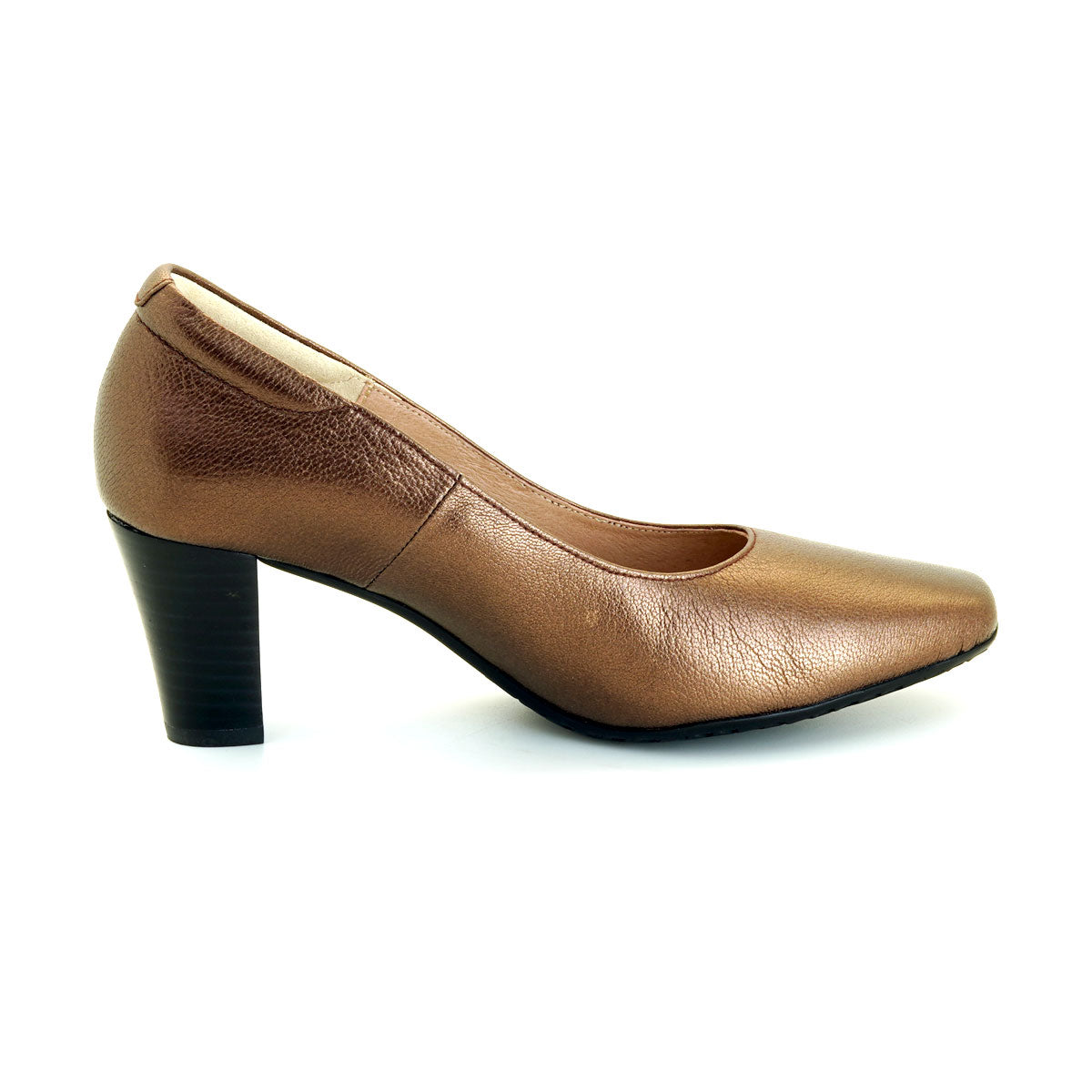 Pierre Cardin รองเท้าผู้หญิง รองเท้าส้นสูง รองเท้าส้นสูงทรง Pump นุ่มสบาย ผลิตจากหนังแท้ สีดำ ไซส์ 36 37 38 39 40 รุ่น 27SD433