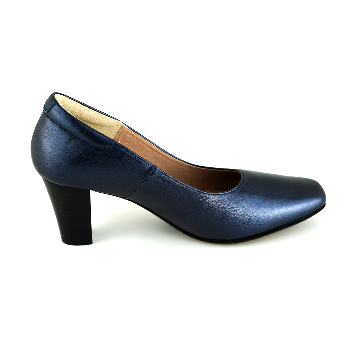 Pierre Cardin รองเท้าผู้หญิง รองเท้าส้นสูง รองเท้าส้นสูงทรง Pump นุ่มสบาย ผลิตจากหนังแท้ สีดำ ไซส์ 36 37 38 39 40 รุ่น 27SD433