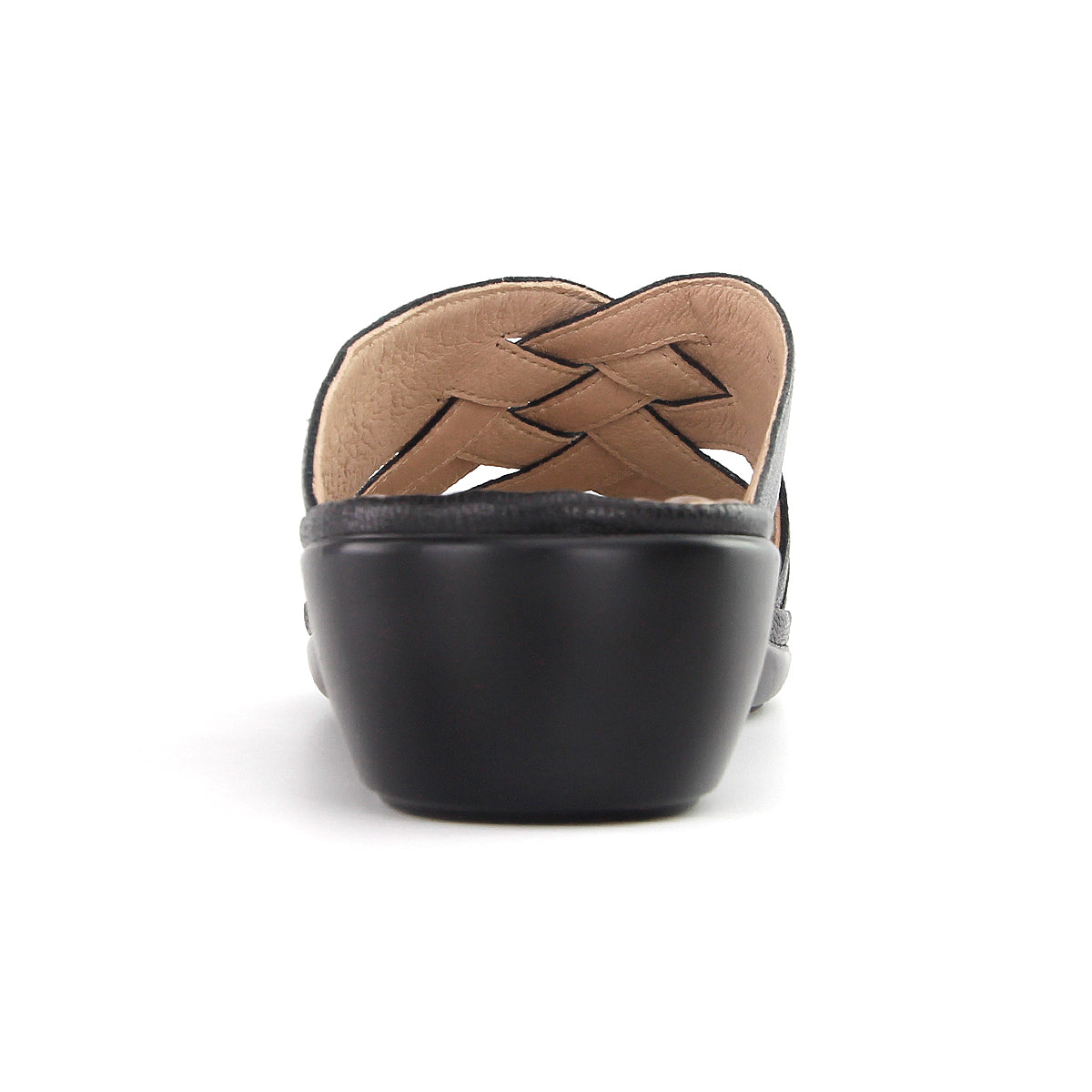 Pierre Cardin รองเท้าผู้หญิง รองเท้าแตะแบบลำลองหญิง รองเท้าส้นแบนแบบรัดส้น นุ่มสบาย ผลิตจากหนังแท้  ไซส์ 28SS158