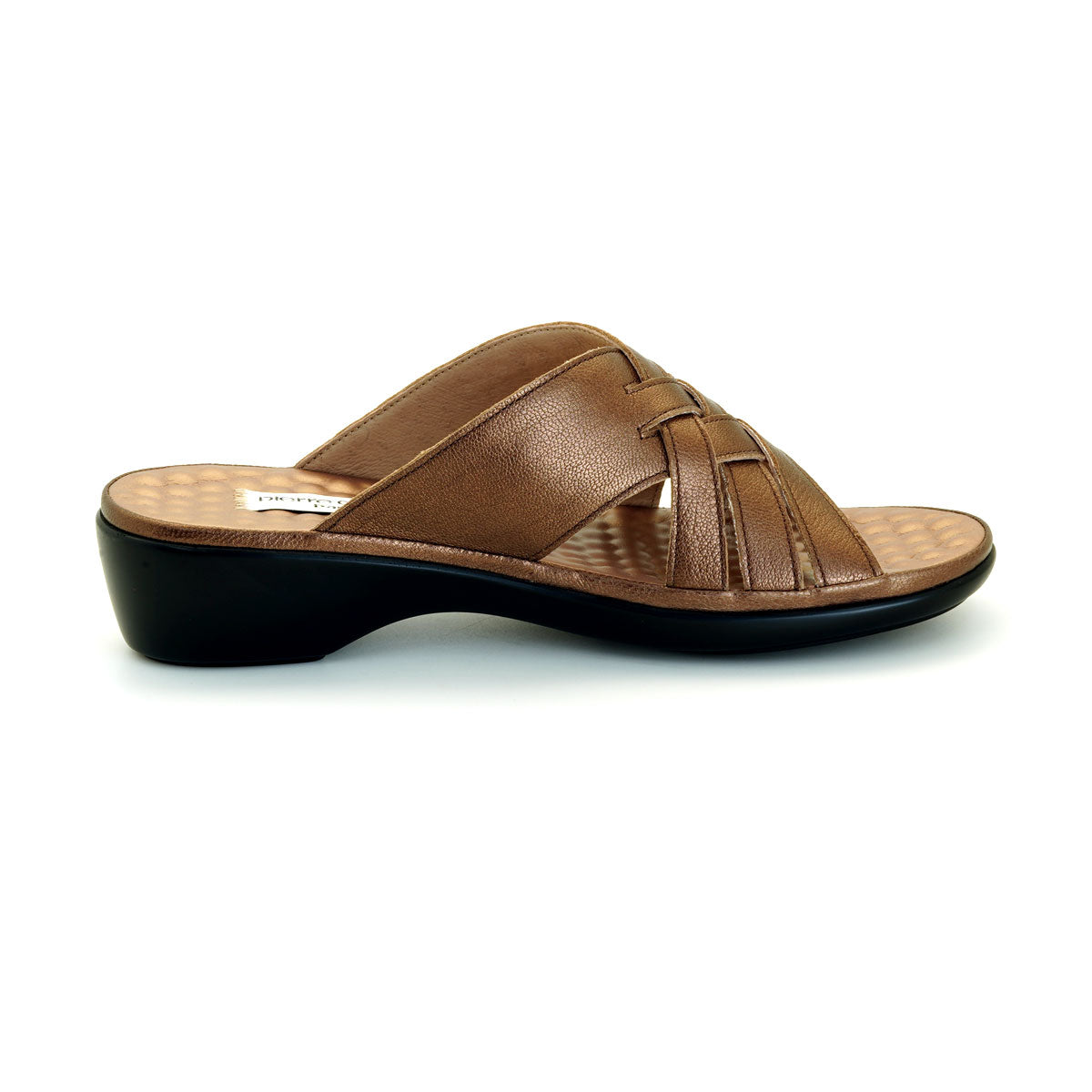 Pierre Cardin รองเท้าผู้หญิง รองเท้าแตะแบบลำลองหญิง รองเท้าส้นแบนแบบรัดส้น นุ่มสบาย ผลิตจากหนังแท้  ไซส์ 28SS158