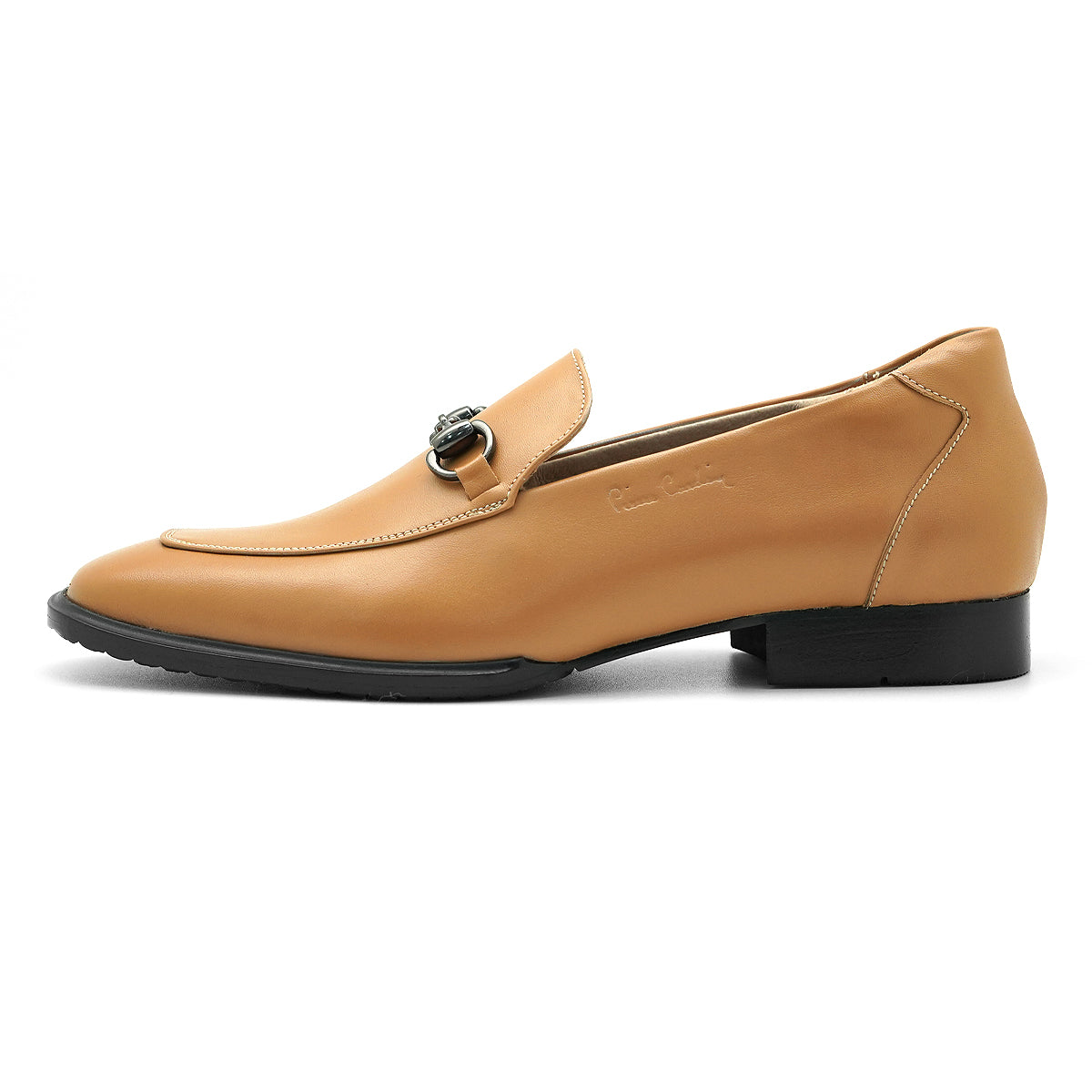 Pierre Cardin รองเท้าคัทชูผู้หญิง ส้นแบน ผลิตจากหนังแท้ สีดำ รุ่น 30TC113