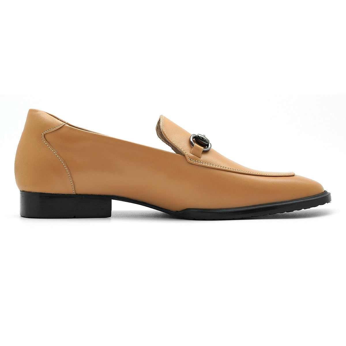 Pierre Cardin รองเท้าคัทชูผู้หญิง ส้นแบน ผลิตจากหนังแท้ สีดำ รุ่น 30TC113