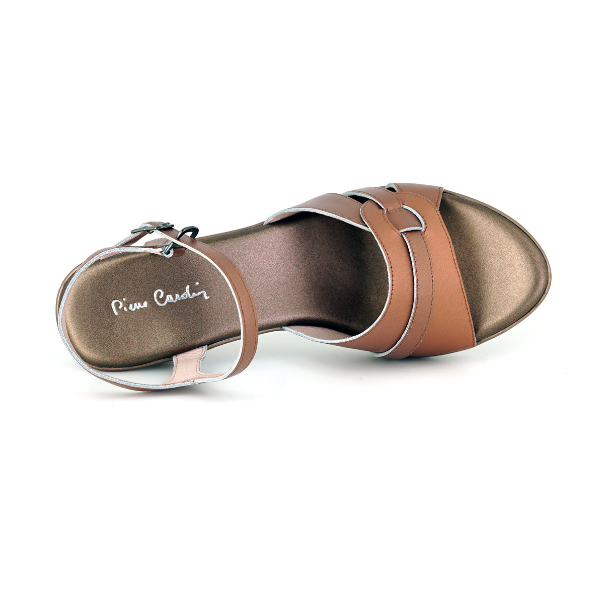 Pierre Cardin รองเท้าผู้หญิง รองเท้าส้นสูง นุ่มสบาย ผลิตจากหนังแท้  รุ่น 33PS806
