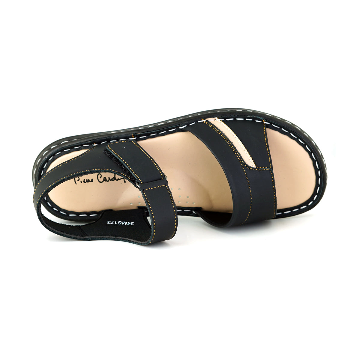 Pierre Cardin รองเท้าแตะผู้หญิง เพื่อสุขภาพ นุ่มสบาย ผลิตจากหนังแท้ รุ่น 34MS173