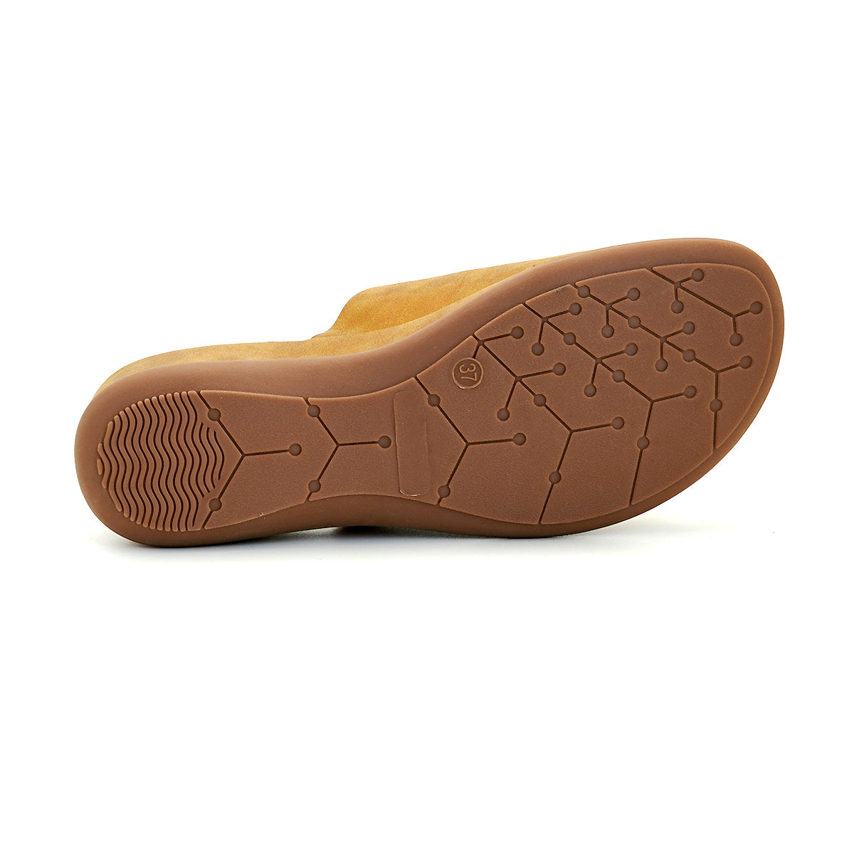 Pierre Cardin รองเท้าผู้หญิง รองเท้าแตะ รองเท้าแตะเพื่อสุขภาพ นุ่มสบาย ผลิตจากหนังแท้ สีฟ้า รุ่น 53BS150