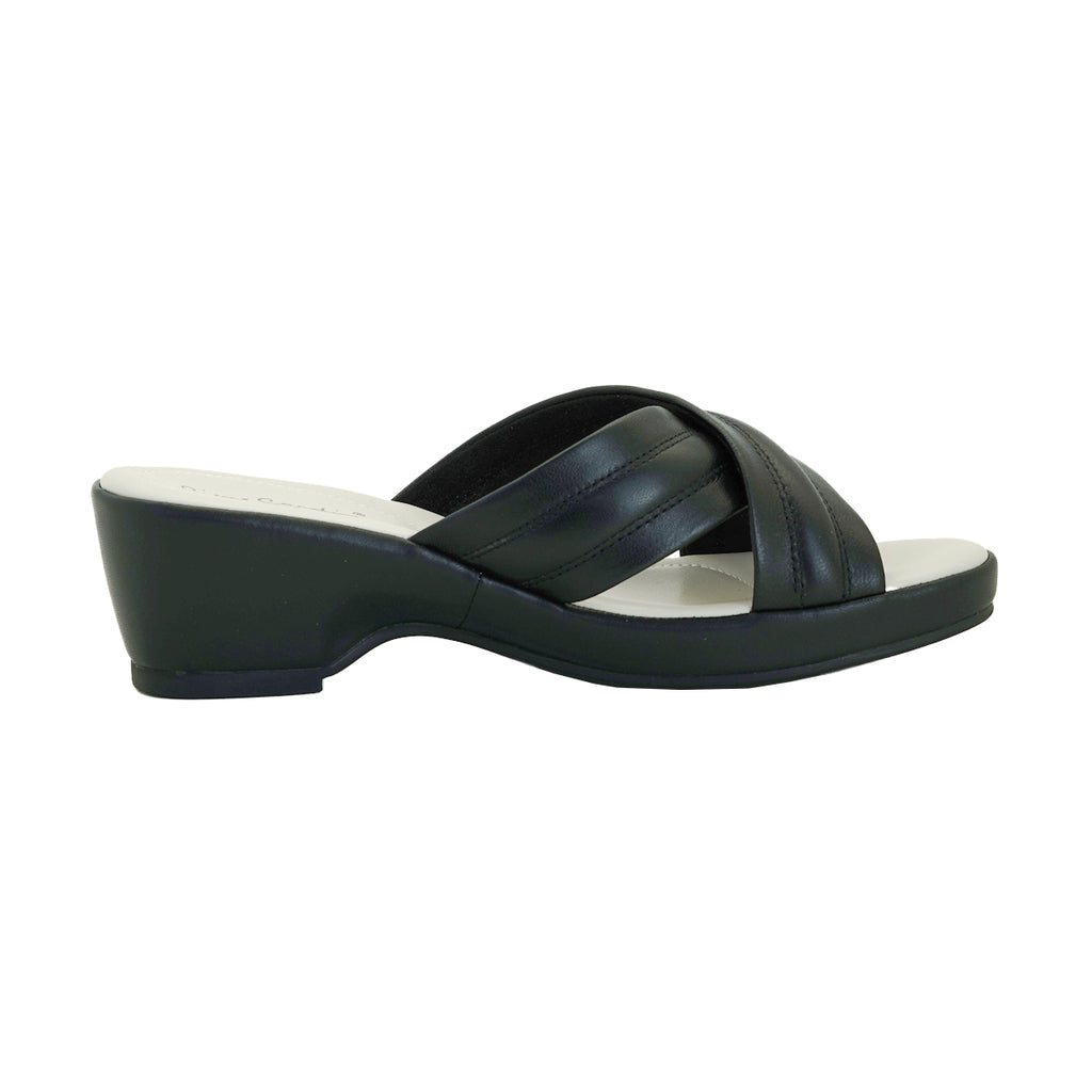 Pierre Cardin รองเท้าผู้หญิง รองเท้าแตะ รองเท้าแตะเพื่อสุขภาพ นุ่มสบาย ผลิตจากหนังแท้ สีเทา รุ่น 53BS151