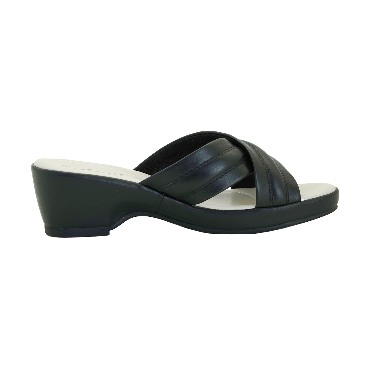Pierre Cardin รองเท้าผู้หญิง รองเท้าแตะ รองเท้าแตะเพื่อสุขภาพ นุ่มสบาย ผลิตจากหนังแท้ สีเทา รุ่น 53BS151