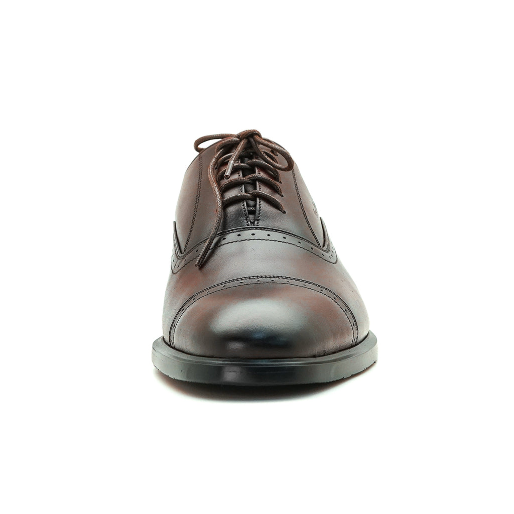 Pierre Cardin รองเท้าผู้ชาย รองเท้าหนังแบบผูกเชือก นุ่มสบาย ผลิตจากหนังแท้สีดำ รุ่น 80TD122