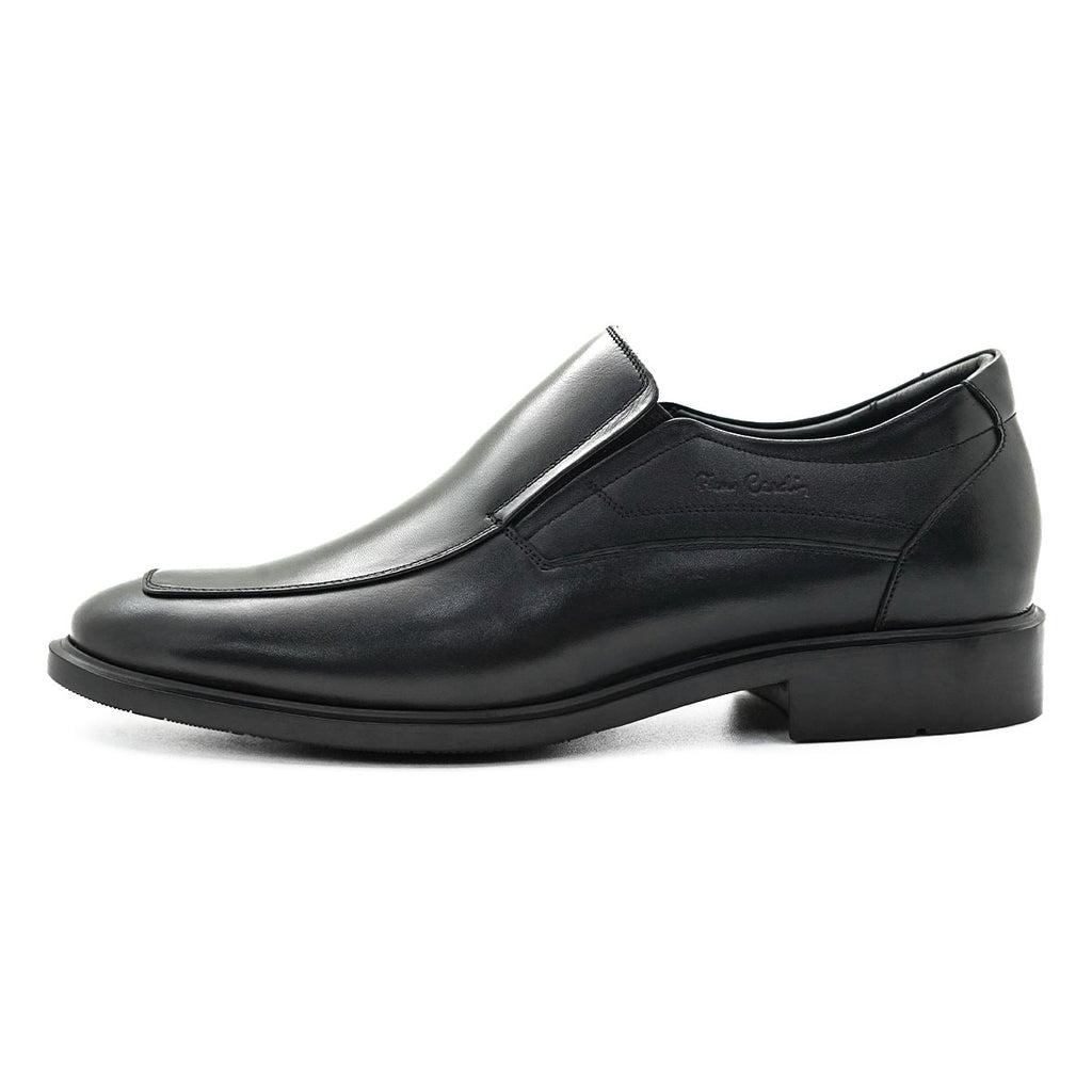 Pierre Cardin รองเท้าผู้ชาย รองเท้าทางการ นุ่มสบาย ผลิตจากหนังเเท้ สีดำ รุ่น 80TD124