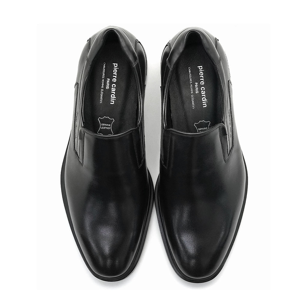 Pierre Cardin รองเท้าผู้ชาย รองเท้าทางการ นุ่มสบาย ผลิตจากหนังเเท้ สีนํ้าตาล ไซส์ รุ่น 80TD127