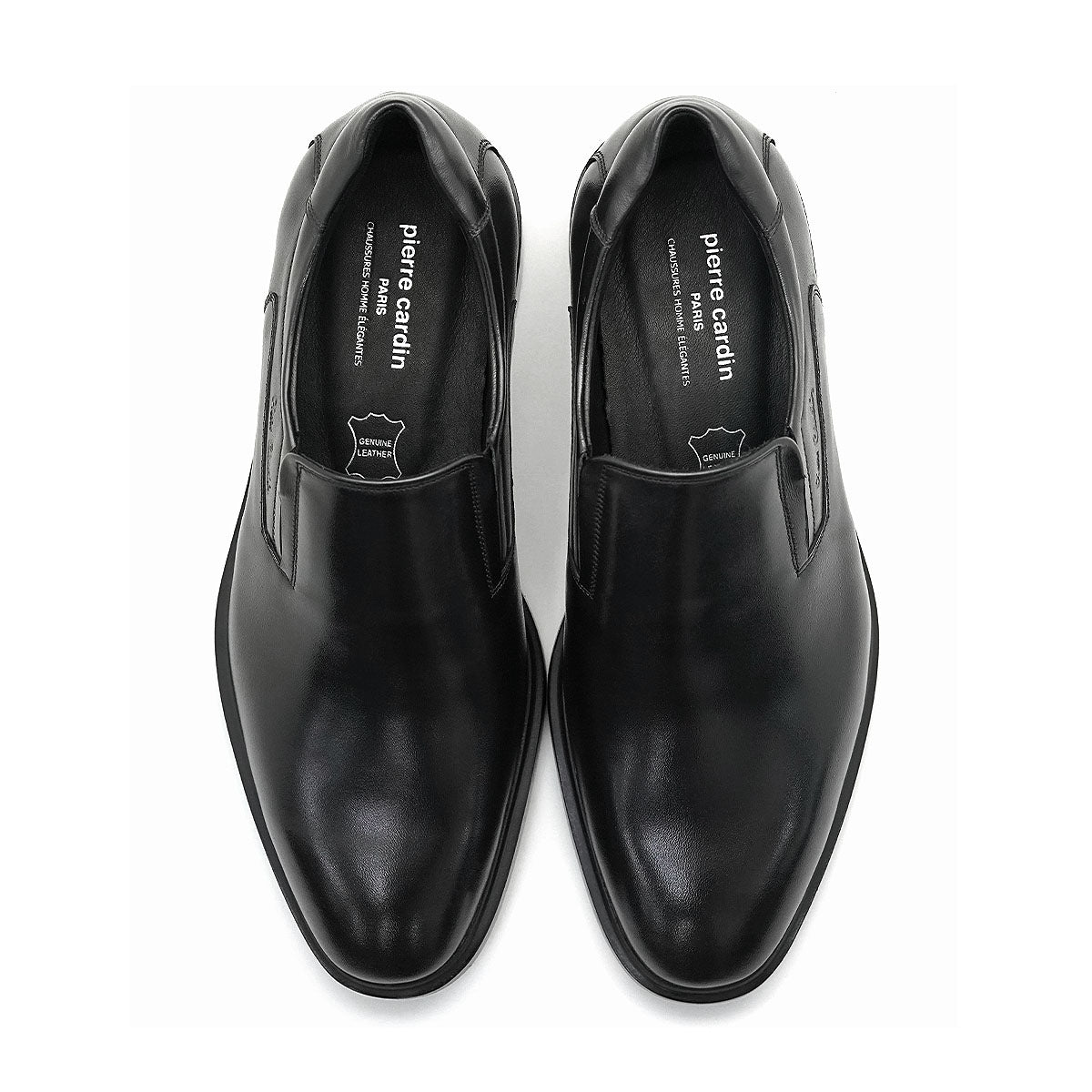 Pierre Cardin รองเท้าผู้ชาย รองเท้าทางการ นุ่มสบาย ผลิตจากหนังเเท้ สีนํ้าตาล ไซส์ รุ่น 80TD127