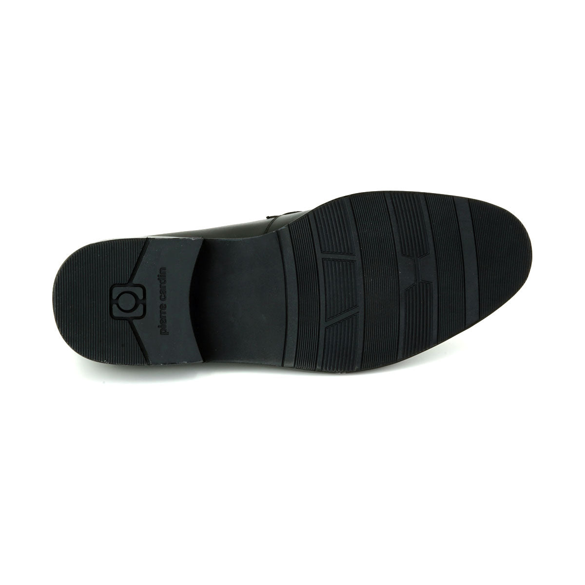 Pierre Cardin รองเท้าผู้ชาย รองเท้าโลฟเฟอร์และรองเท้าแบบสวม, นุ่มสบาย ผลิตจากหนังแท้ สีดำ รุ่น 83TD161