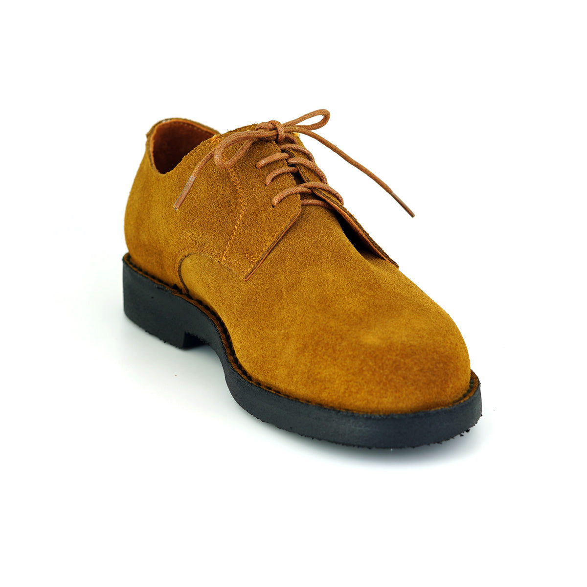 84JC168 รองเท้า pierre cardin รองเท้าทำงาน ปิแอร์ การ์แดง รองเท้าผู้ชาย หนังแท้ สีน้ำตาลอ่อน