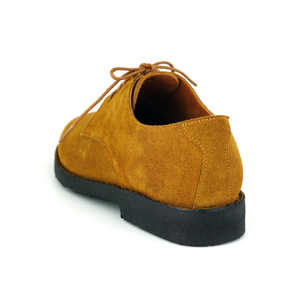 84JC168 รองเท้า pierre cardin รองเท้าทำงาน ปิแอร์ การ์แดง รองเท้าผู้ชาย หนังแท้ สีน้ำตาลอ่อน