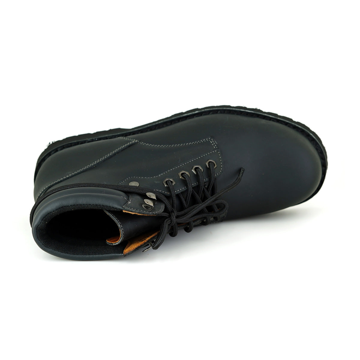 Pierre Cardin รองเท้า pierre cardin รองเท้าหุ้มข้อ ปิแอร์ การ์แดง รองเท้าผู้ชาย หนังแท้ สีดำ 84JC169