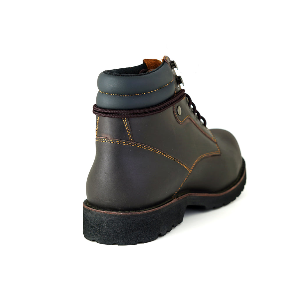 Pierre Cardin รองเท้า pierre cardin รองเท้าหุ้มข้อ ปิแอร์ การ์แดง รองเท้าผู้ชาย หนังแท้ สีดำ 84JC169