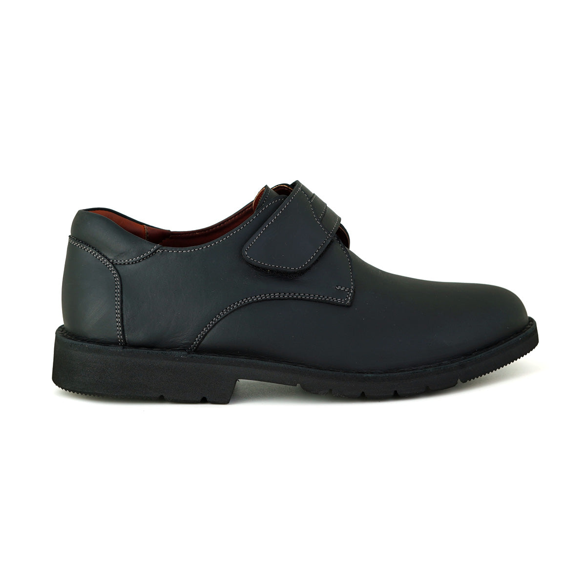 Pierre Cardin รองเท้าผู้ชาย รุ่น 84JC177 รองเท้าบูทหนังแบบสวมข้อสั้น ดีไซน์เรียบเท่ คลาสสิก ใส่ง่ายไม่ต้อง