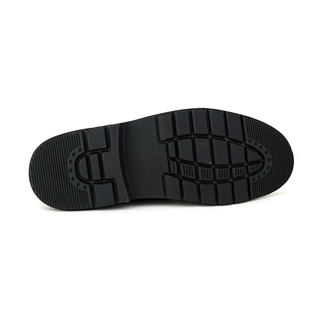 Pierre Cardin รองเท้าผู้ชาย รุ่น 84JC177 รองเท้าบูทหนังแบบสวมข้อสั้น ดีไซน์เรียบเท่ คลาสสิก ใส่ง่ายไม่ต้อง