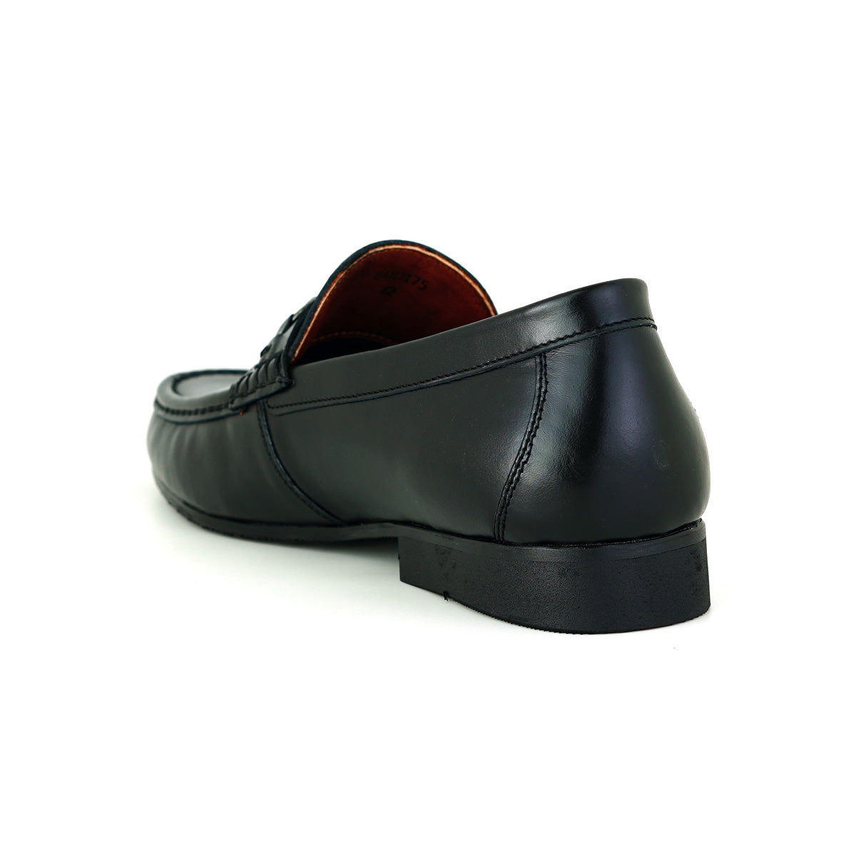 Pierre Cardin รองเท้าผู้ชาย รองเท้าโลฟเฟอร์และรองเท้าแบบสวม, นุ่มสบาย ผลิตจากหนังแท้ สีดำ รุ่น 84JD175