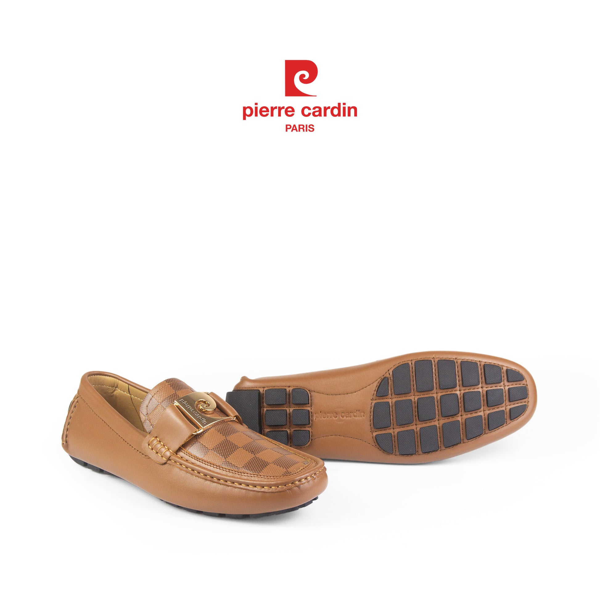 [THE KING] รองเท้าลำลองลาย 3D ระดับพรีเมียม Pierre Cardin - PCMFWLH 525