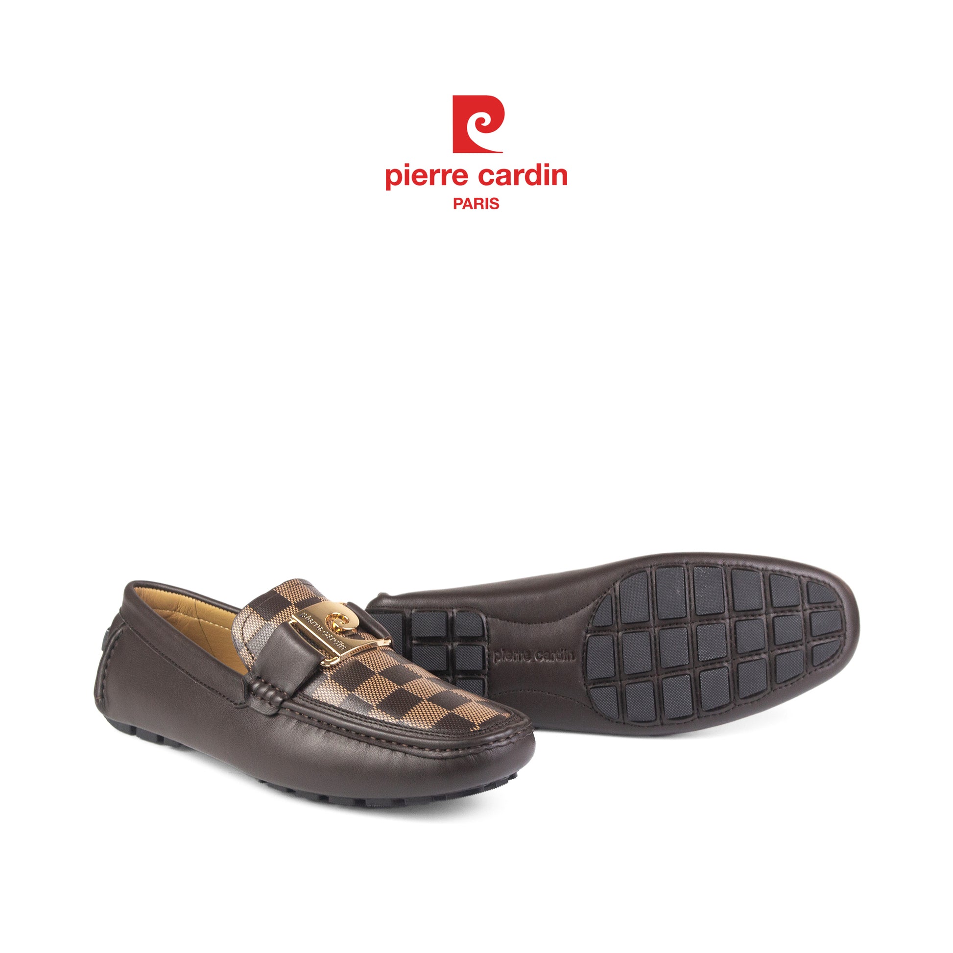 [THE KING] รองเท้าลำลองลาย 3D ระดับพรีเมียม Pierre Cardin - PCMFWLH 525