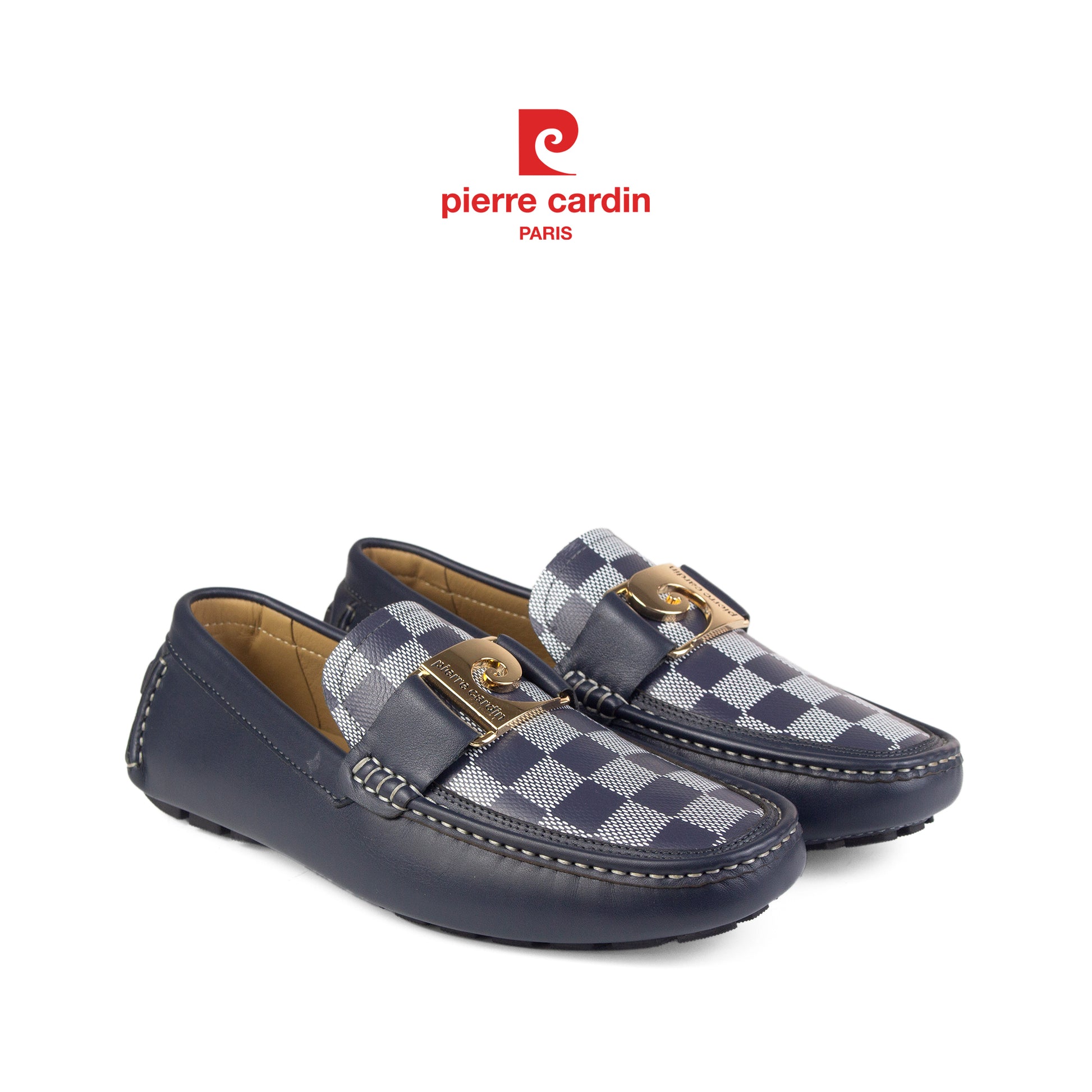 [THE KING] รองเท้าลำลองลาย 3D ระดับพรีเมียม Pierre Cardin - PCMFWLH 525