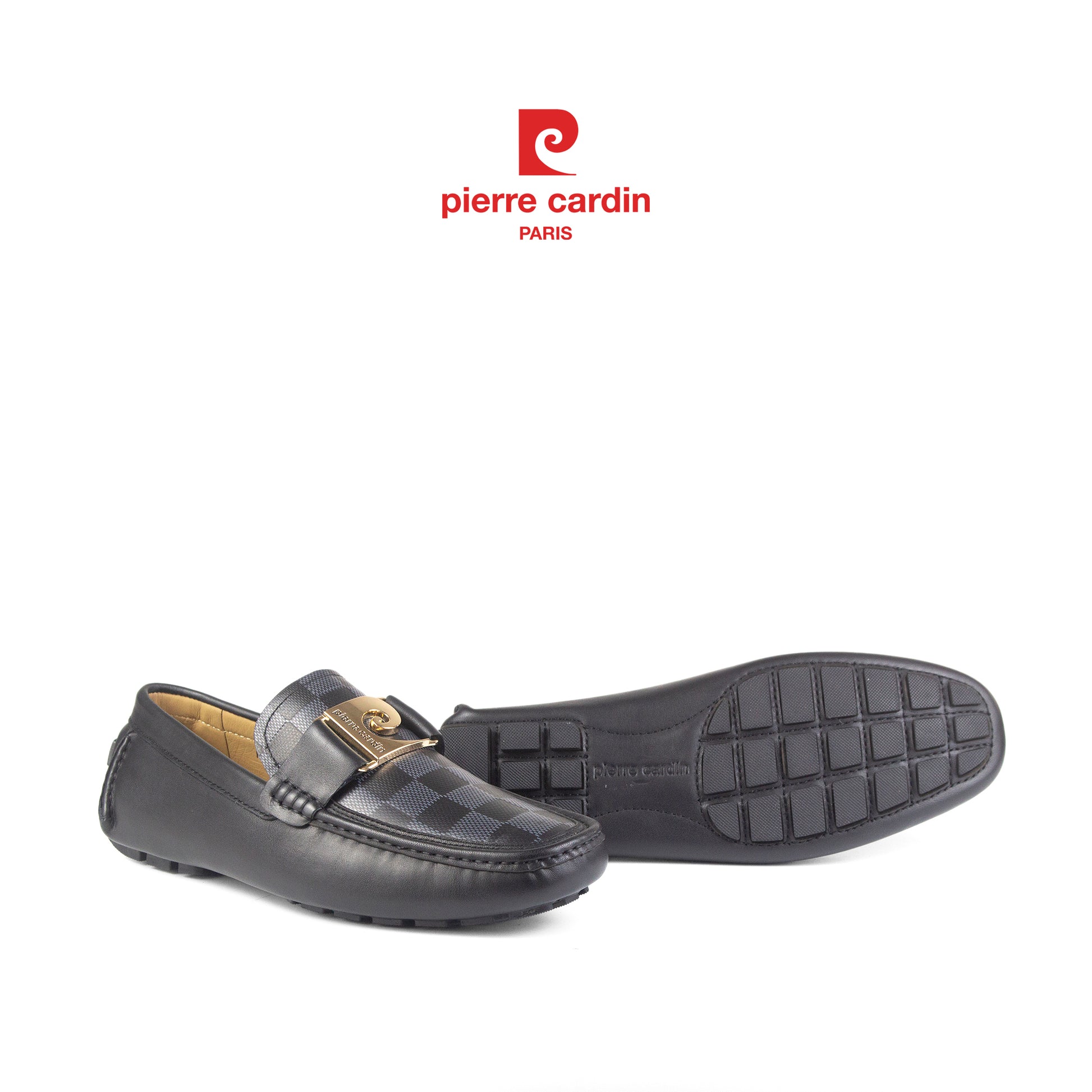 [THE KING] รองเท้าลำลองลาย 3D ระดับพรีเมียม Pierre Cardin - PCMFWLH 525